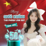 Ưu đãi tháng 9 Mừng Quốc Khánh - Thả Phanh Làm Đẹp