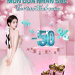 Ưu đãi tháng 10 | “Món quà nhan sắc - Trao trọn thanh xuân”  - Tặng đến 50%