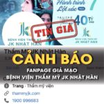 Cảnh báo hàng loạt đơn vị MẠO DANH thương hiệu Bệnh viện Thẩm mỹ JK Nhật Hàn