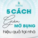 5 Cách giảm mỡ bụng hiệu quả tại nhà